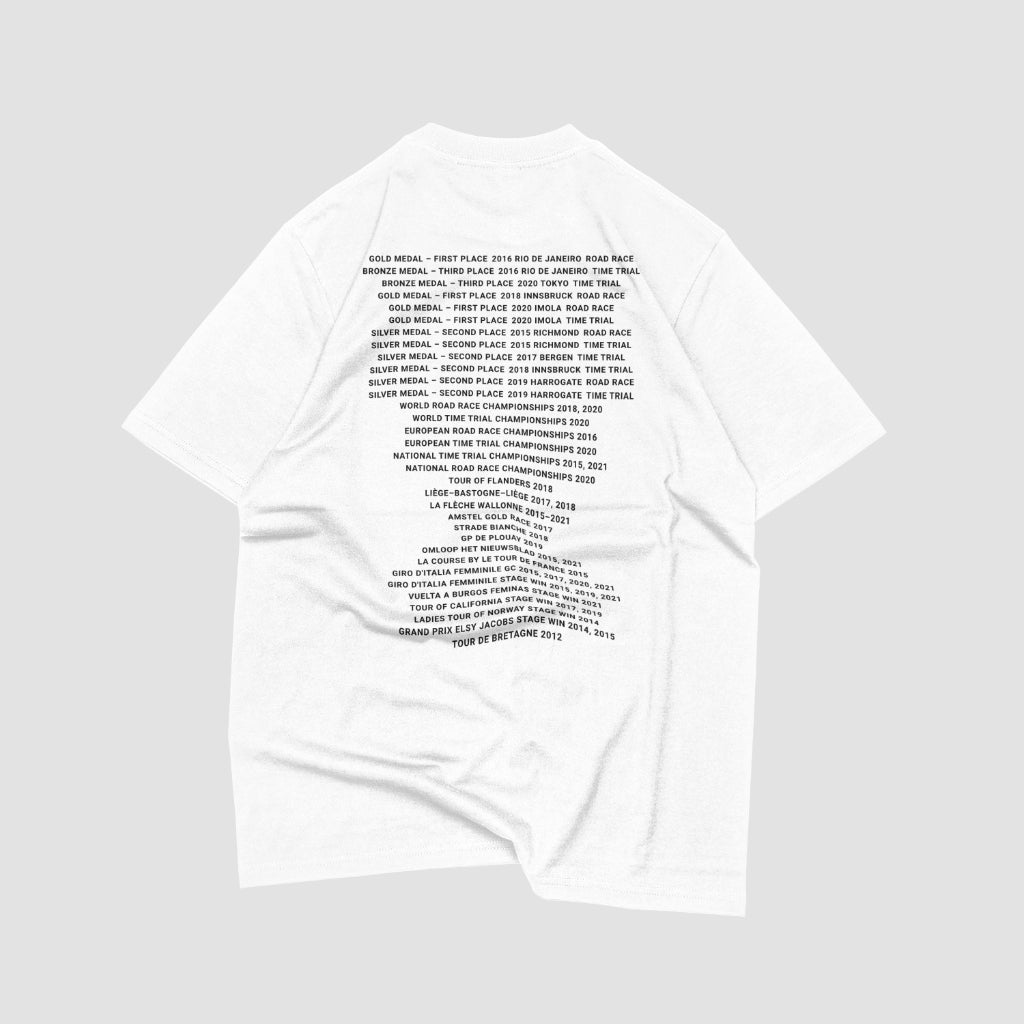 Anna van der Breggen Wins & Roses Tee - Oversized Premium Unisex Tee