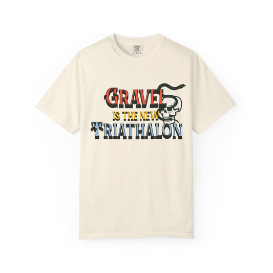 Gravel Is The New Triathlon Unisex Relaxed-Fit Tee
