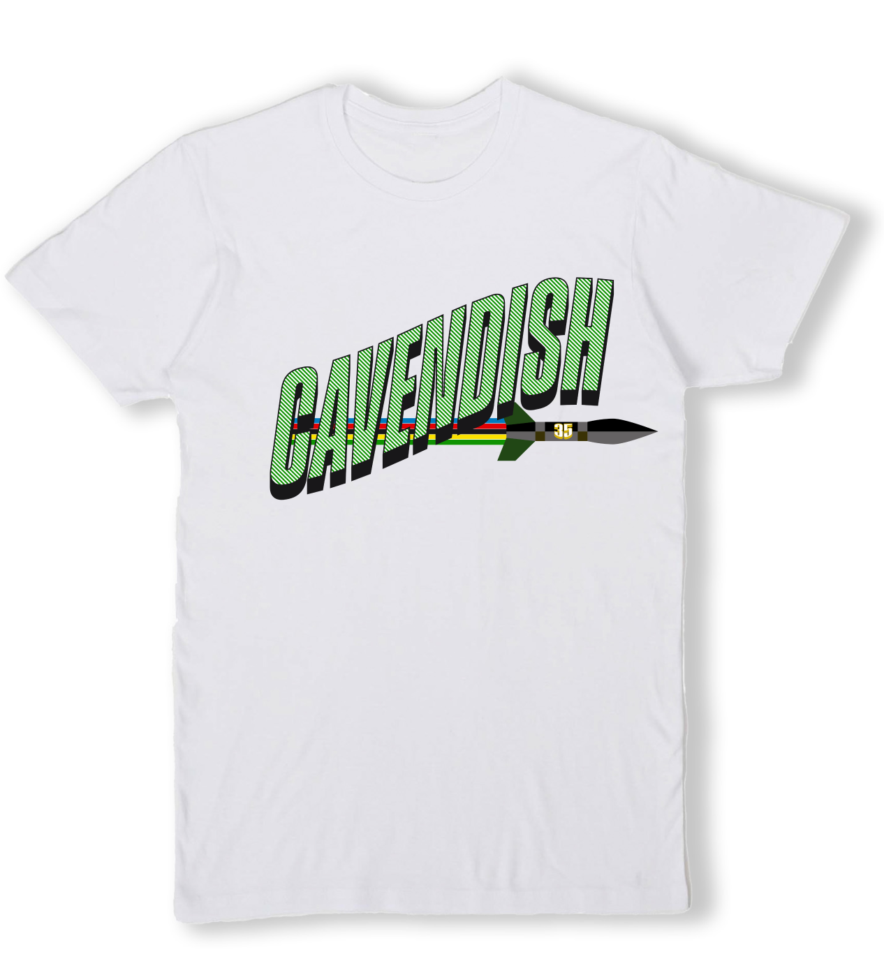 Manx Missile Cavendish Unisex Ultra Cotton Classic Tee